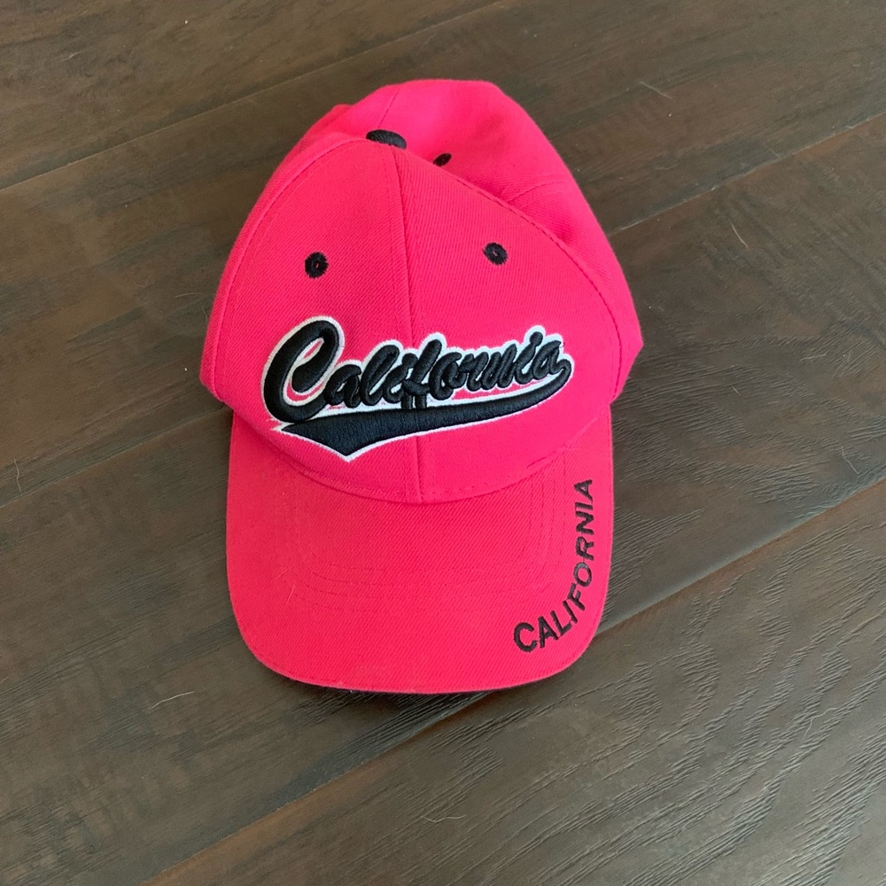 hot pink california cap